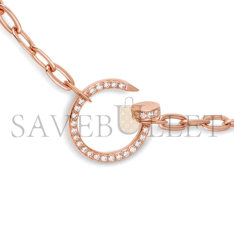 CARTIER JUSTE UN CLOU NECKLACE, PAVED N7413500